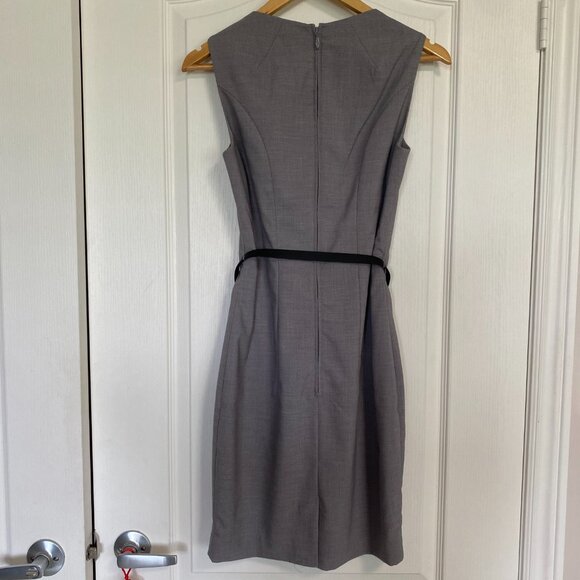 H&M Grey Pencil Dress Size 6 NWT - Picture 7 of 8